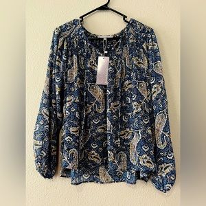 Women Top paisley print size XS